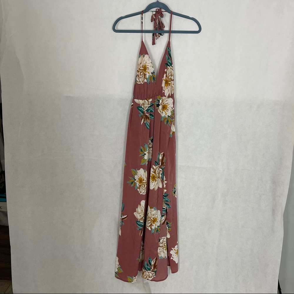 Simplee Size S Floral Maxi Dress